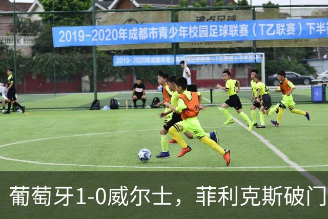 葡萄牙1-0威尔士，菲利克斯破门，C罗进球被吹